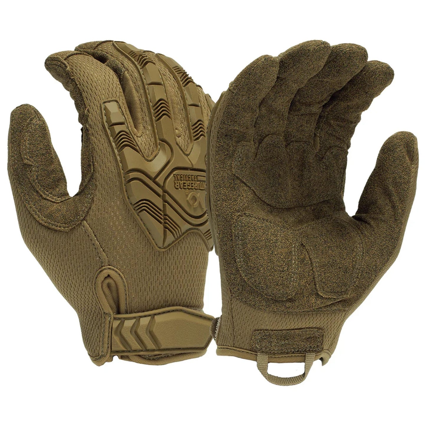 Rękawice Pyramex Venture Gear Tactical Heavy-Duty Impact Operator - Coyote Brown