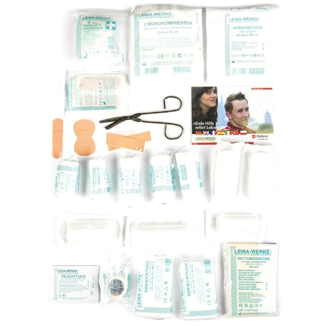 Apteczka Mil-Tec First Aid Set Leina Large 43 elementy - Dark Coyote