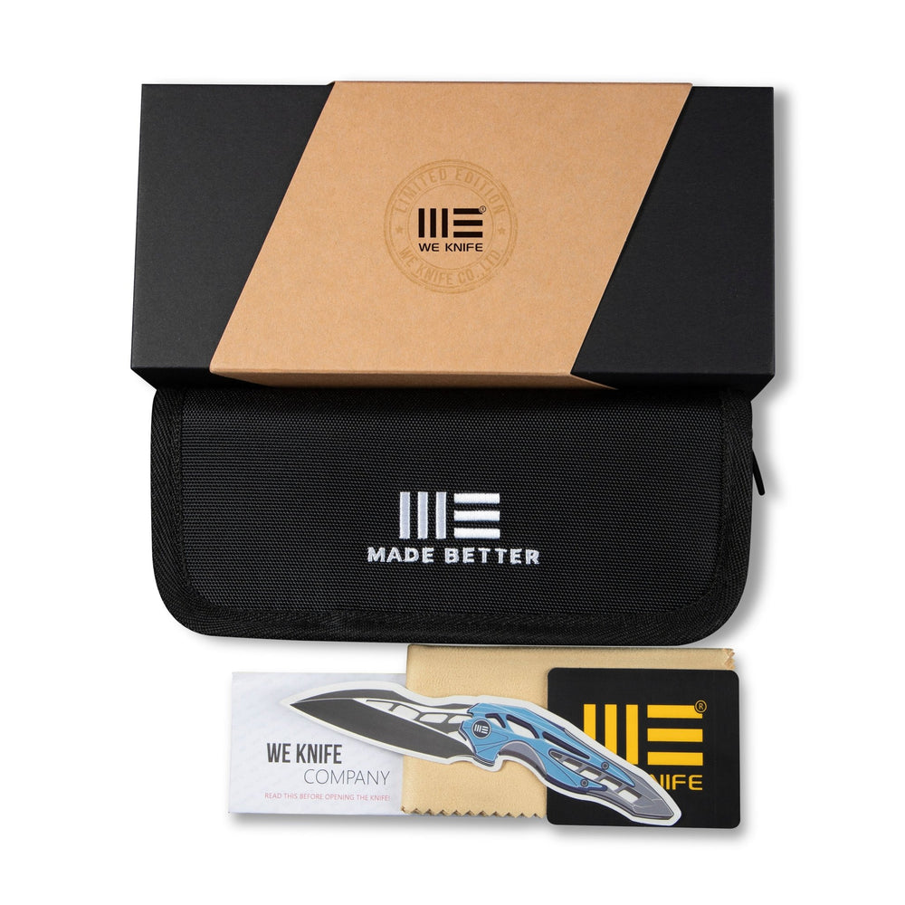 Nóż składany WE Knife Shakan Titanium - Black
