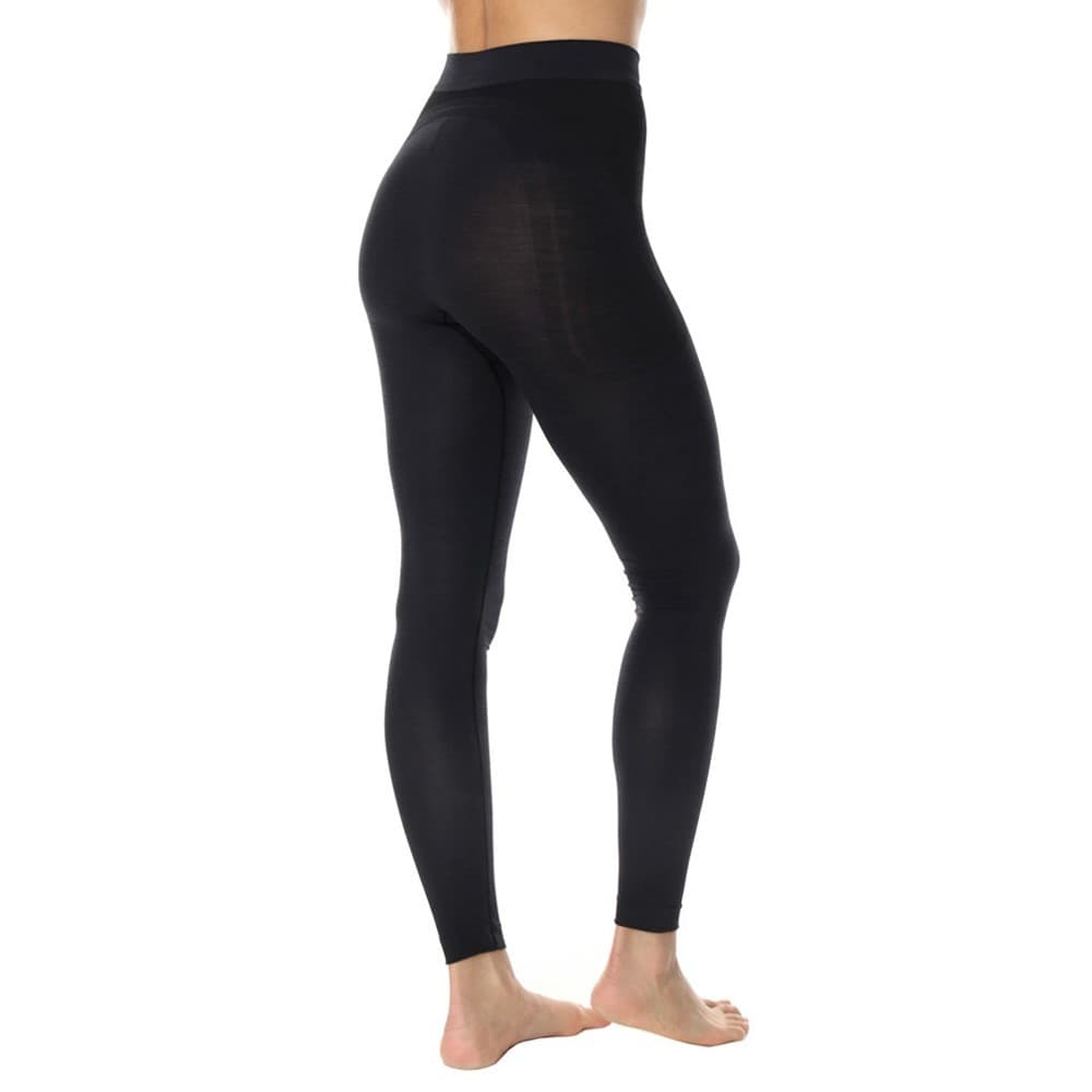 Legginsy termoaktywne damskie Brubeck Comfort Wool - Czarne