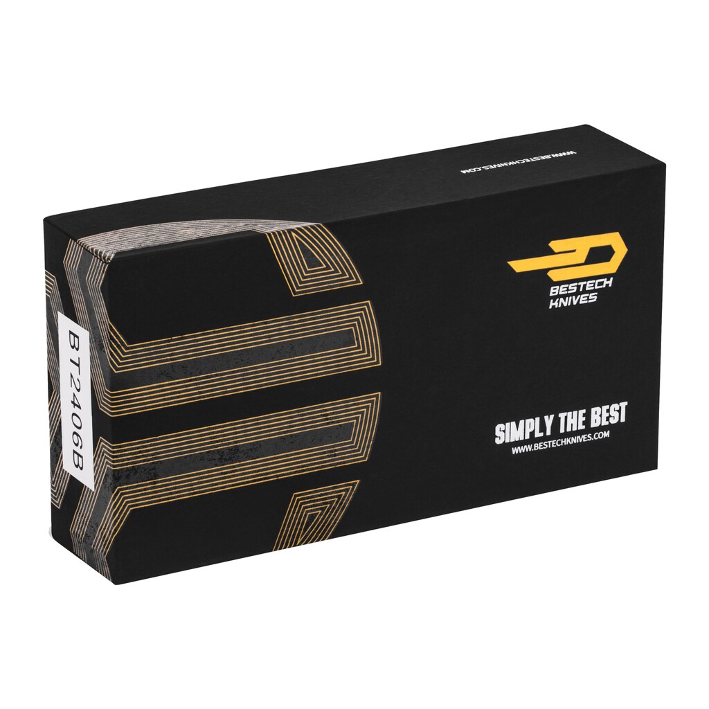 Nóż składany Bestech Knives Razon - Black PVD/Black
