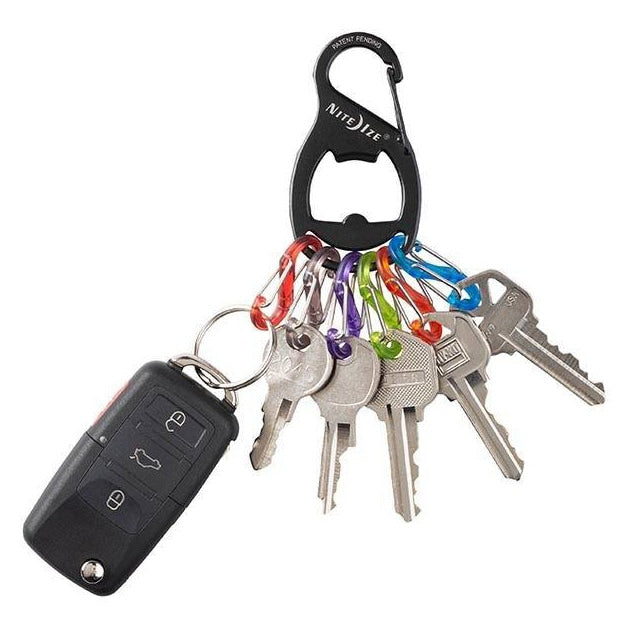 Brelok Nite Ize KeyRack+ S-Biner Black