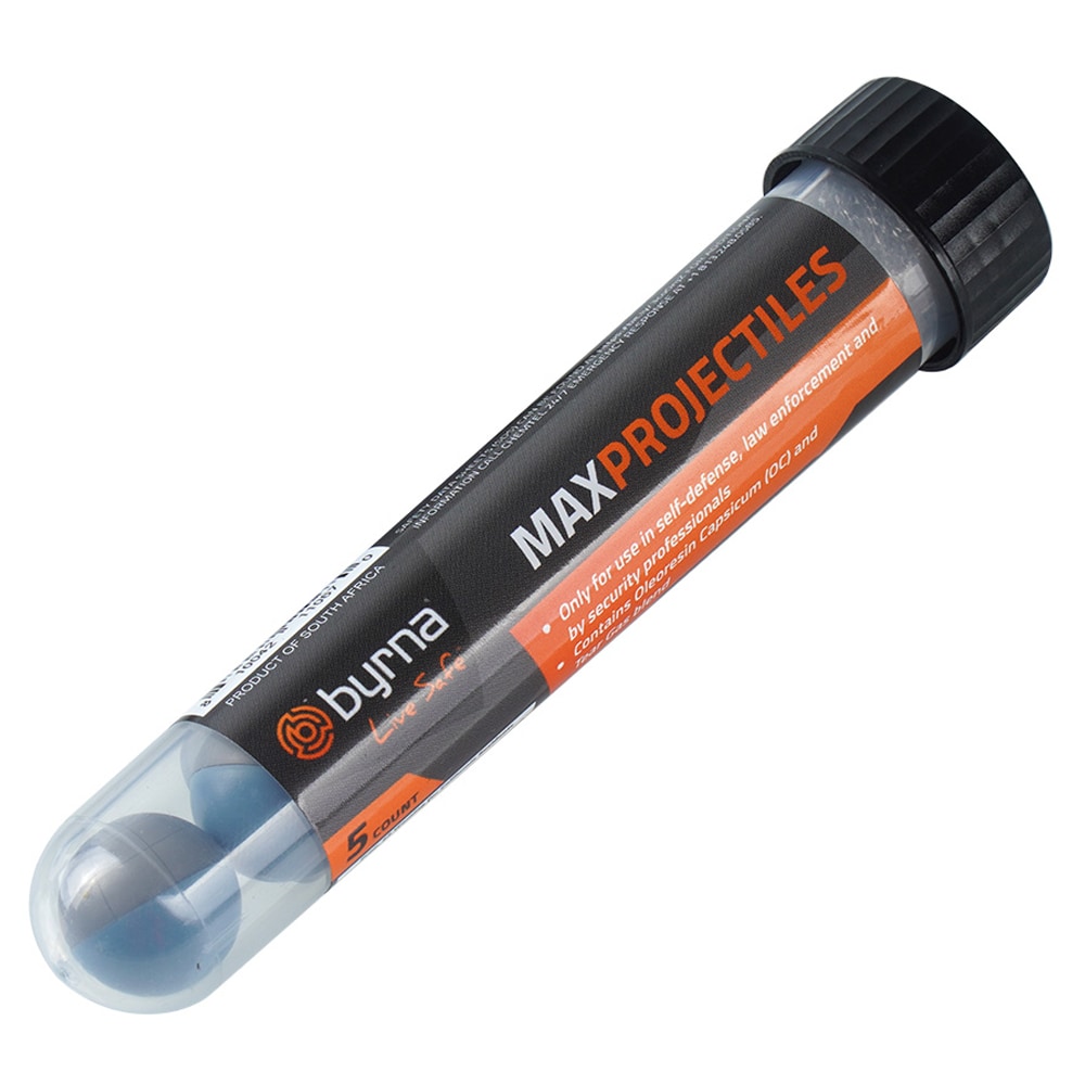 Kule pieprzowe Byrna Max CS/OC Kal. .68 - 5 sztuk