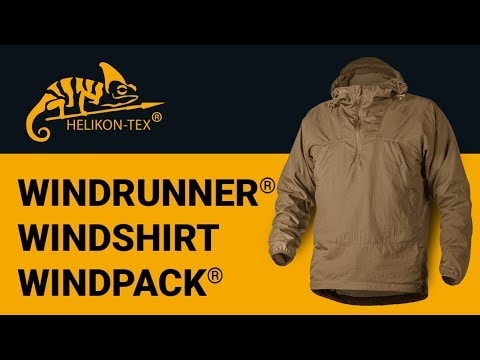 Kurtka Helikon Windrunner Windshirt WindPack - Flecktarn
