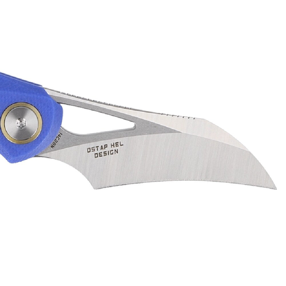 Nóż składany Bestech Knives Bihai Stonewash - Blue