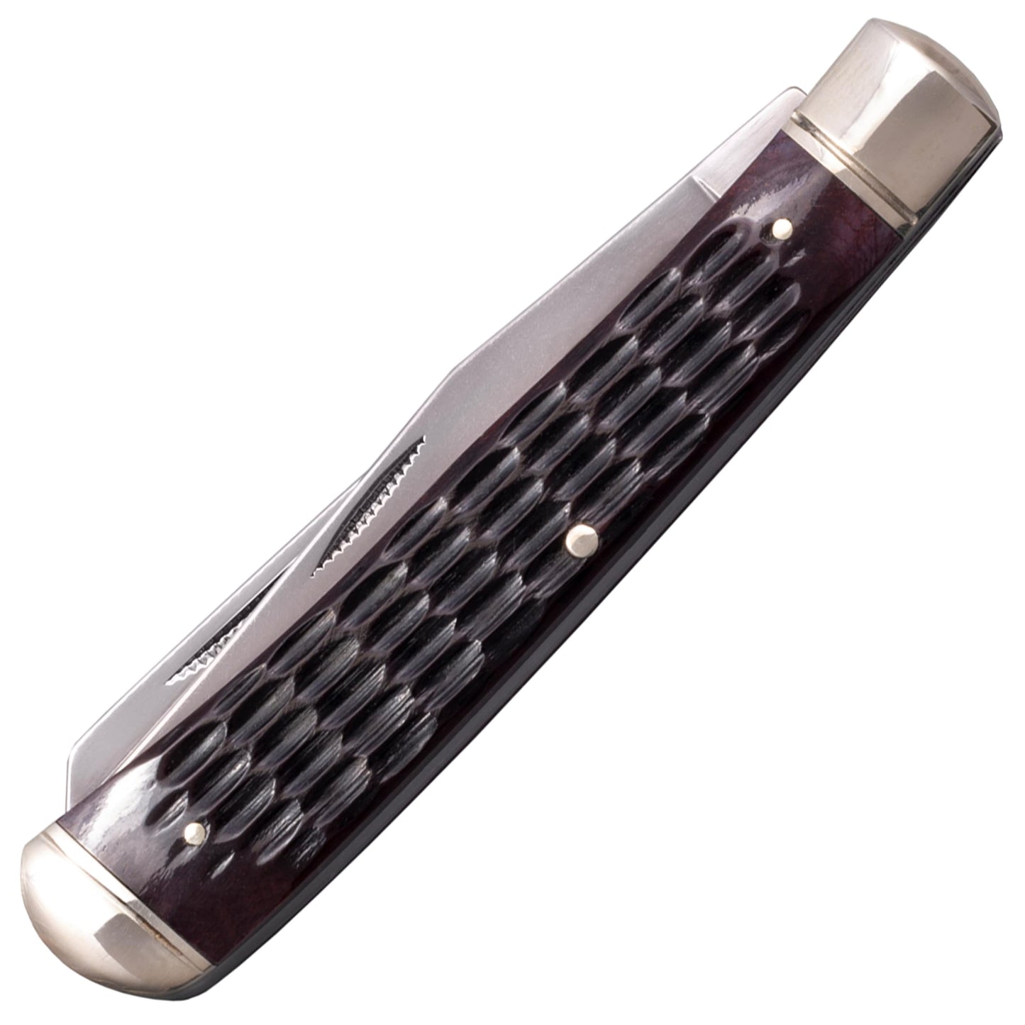 Nóż składany Cold Steel Trapper 8Cr13MoV - Jigged Bone