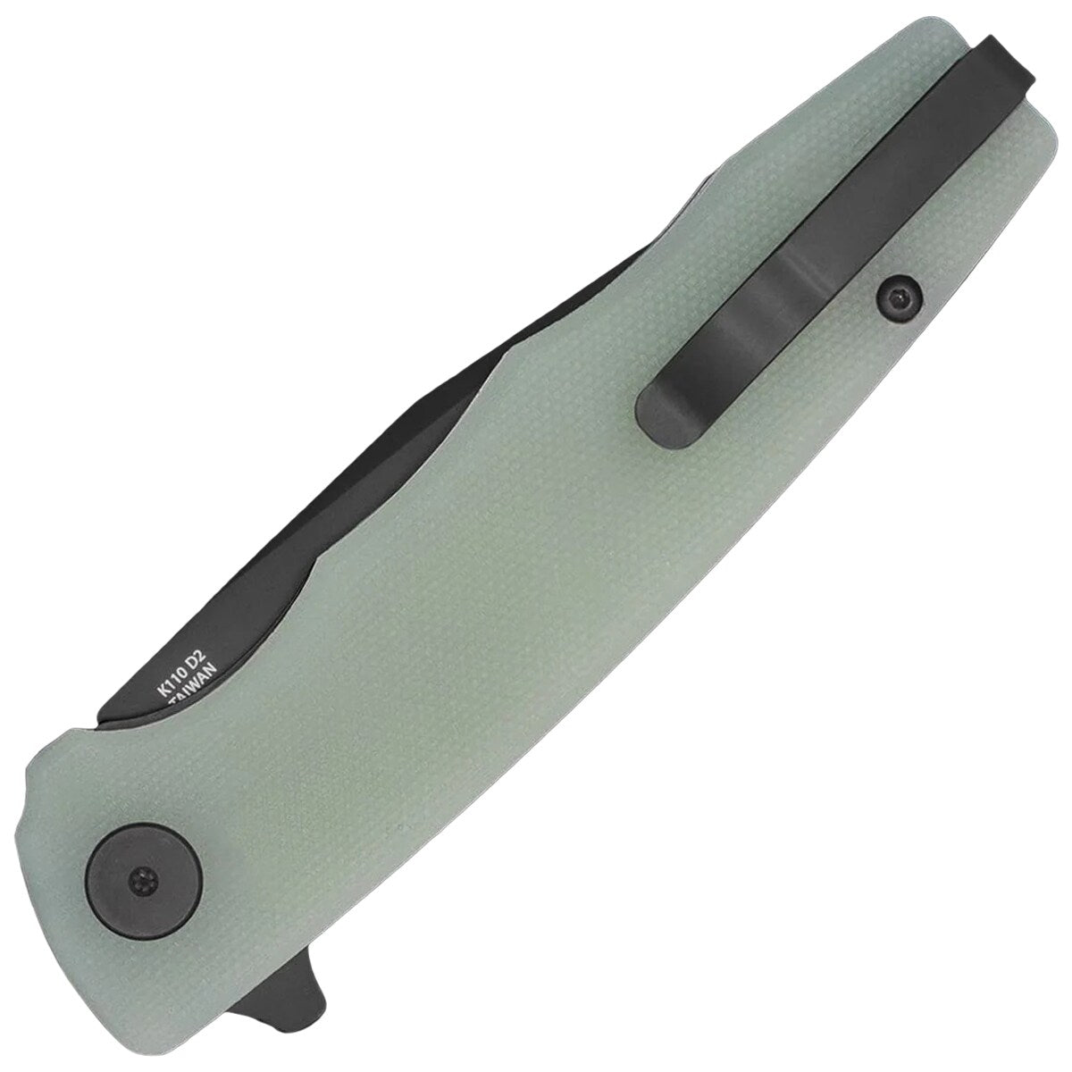 Nóż składany Ocaso Strategy G10 - Black PVD/Jade