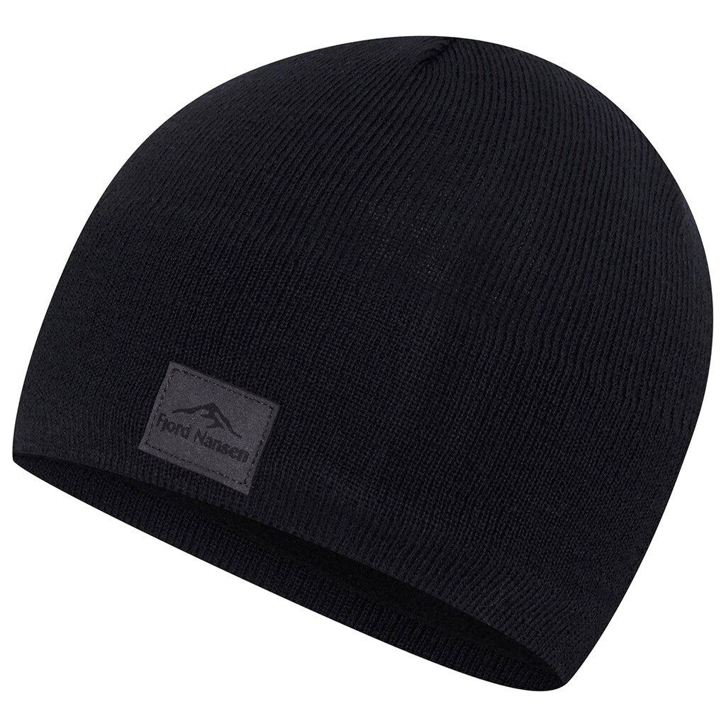 Czapka Fjord Nansen Merinoull Beanie - Black