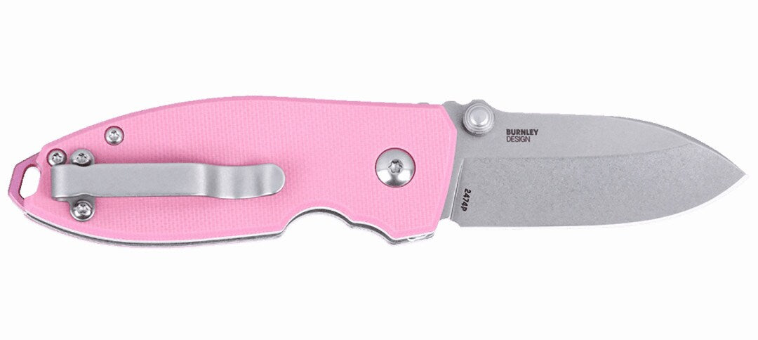 Nóż składany CRKT Squid Button Lock - Rose