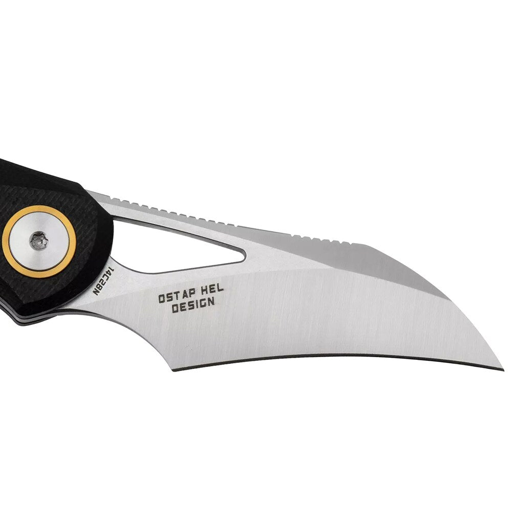 Nóż składany Bestech Knives Bihai Stonewash - Black