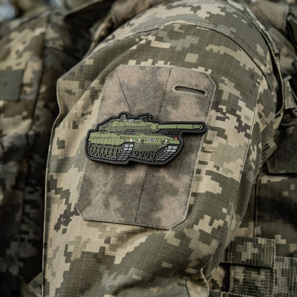 Naszywka M-Tac Leopard 2 3D PVC - Olive