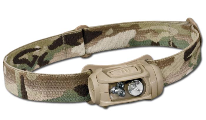 Latarka czołowa Princeton Tec Remix Multicam - 450 lumenów