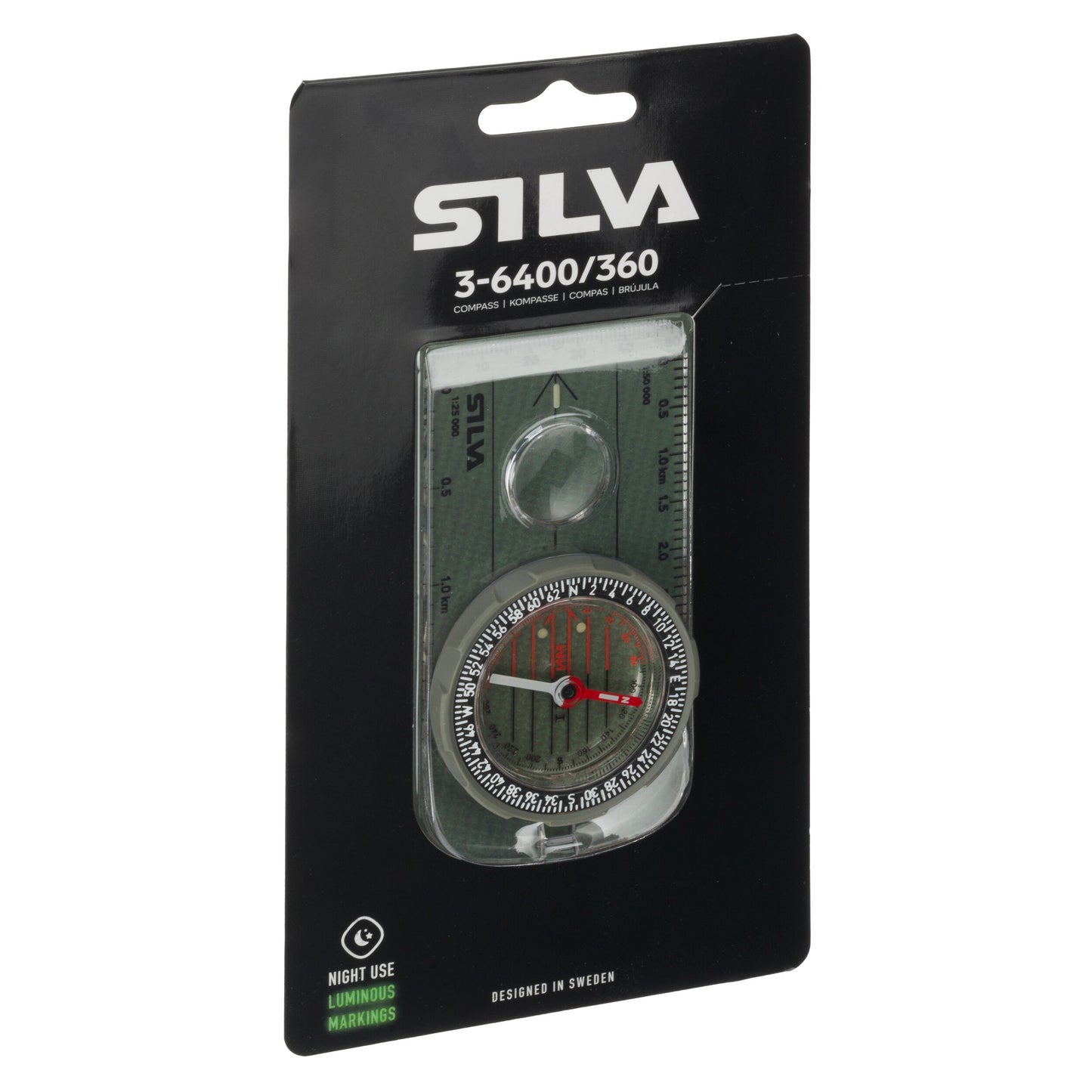 Kompas mapowy Silva 3-6400/360 - Green