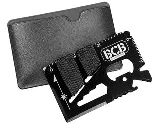 Karta survivalowa BCB Mini Work Tool Black