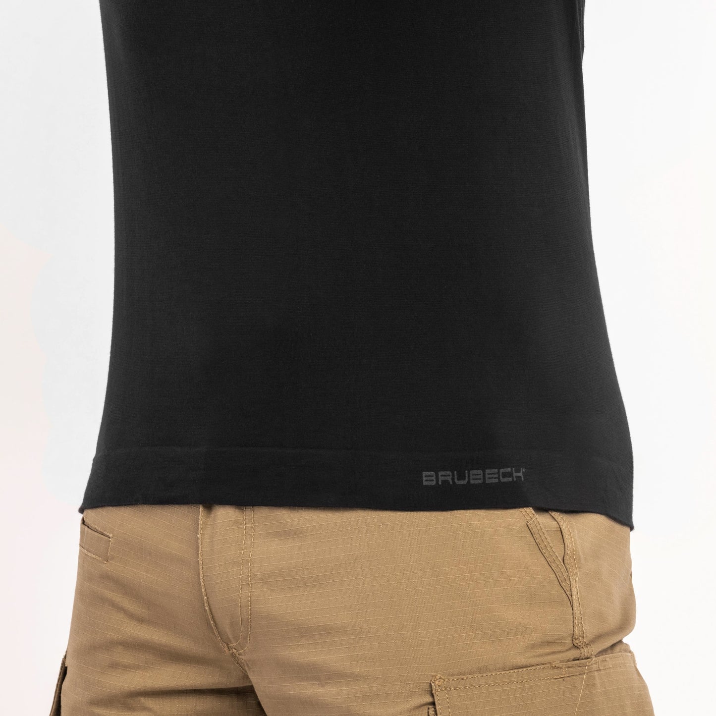 Koszulka Brubeck Comfort Cotton - Czarna