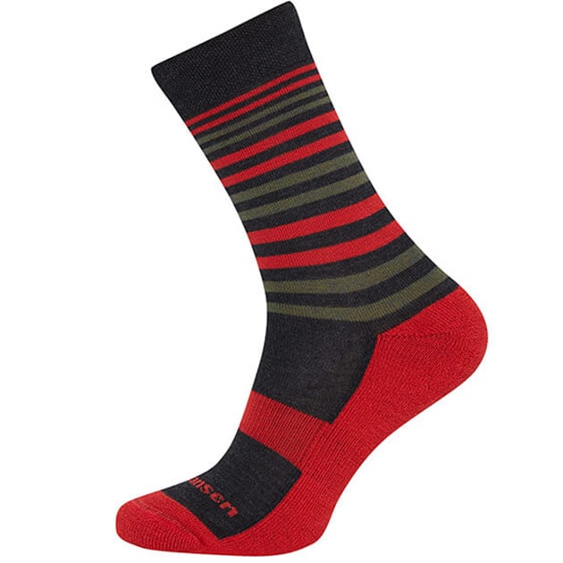 Skarpety Fjord Nansen Tour Merino - Graphite/Red