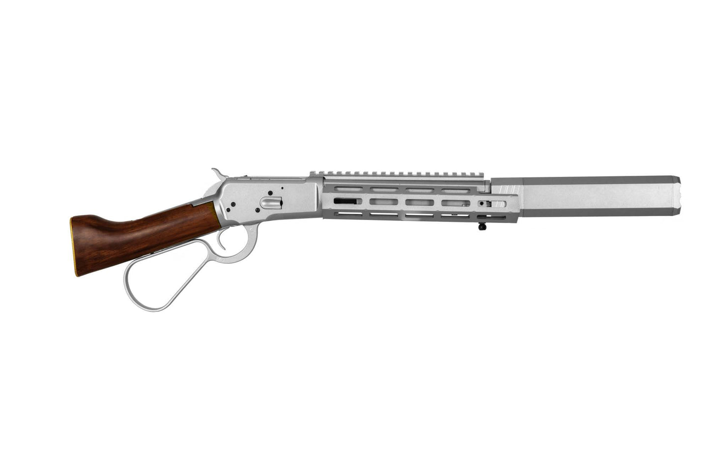 Strzelba ASG A&K 1873RS - Real Wood - Srebrna
