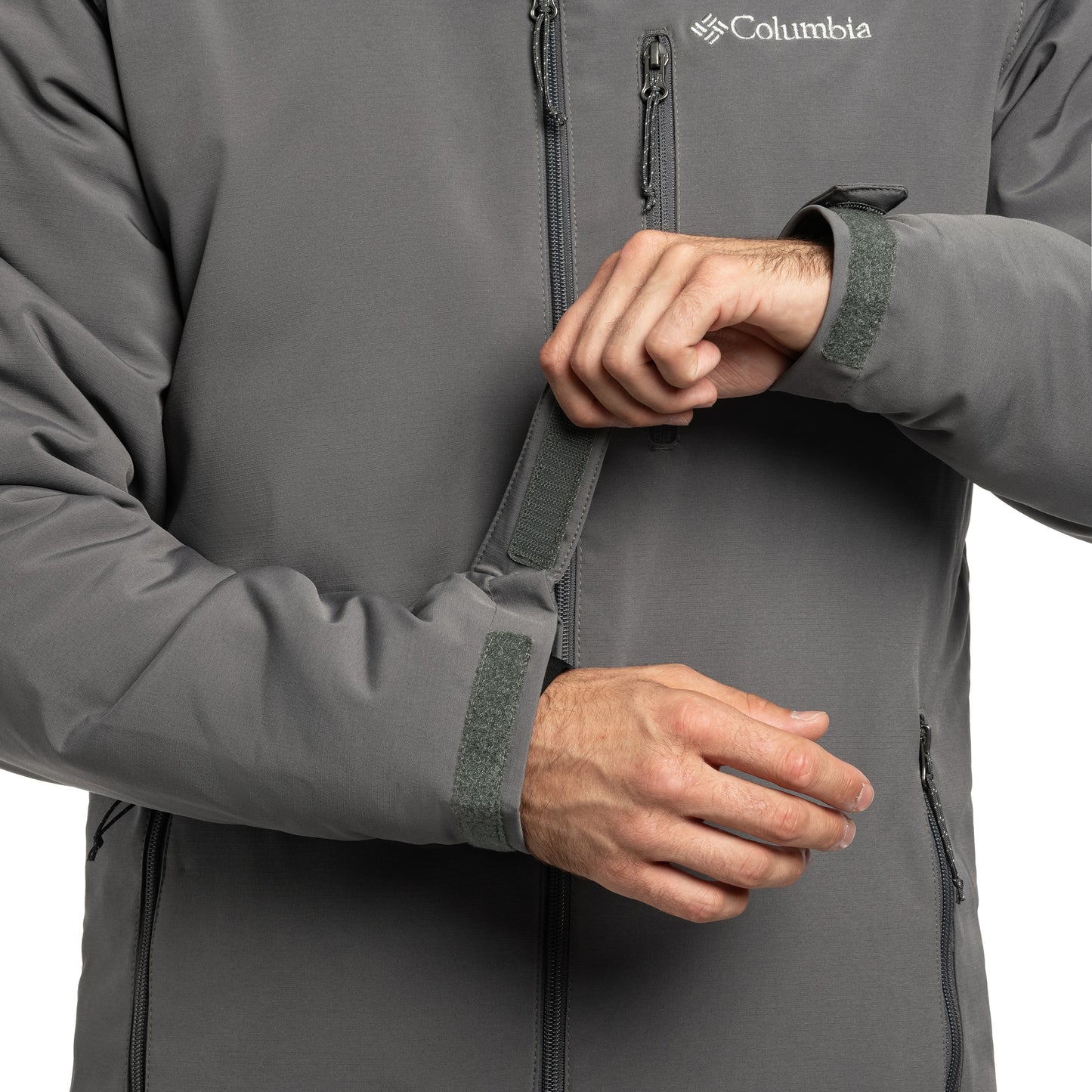Kurtka Columbia Gate Racer II Softshell - City Grey