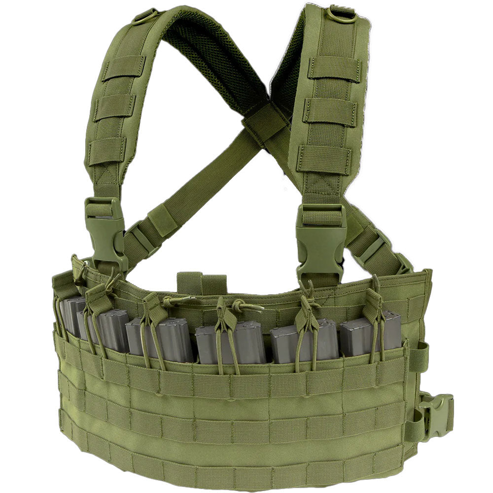 Kamizelka taktyczna typu Chest Rig Condor Rapid Assault - Olive Drab