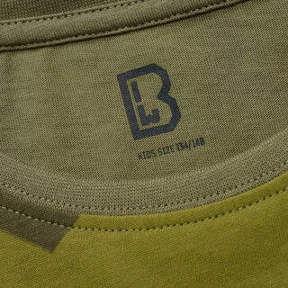 Koszulka T-shirt dziecięcy Brandit - Swedish Camo