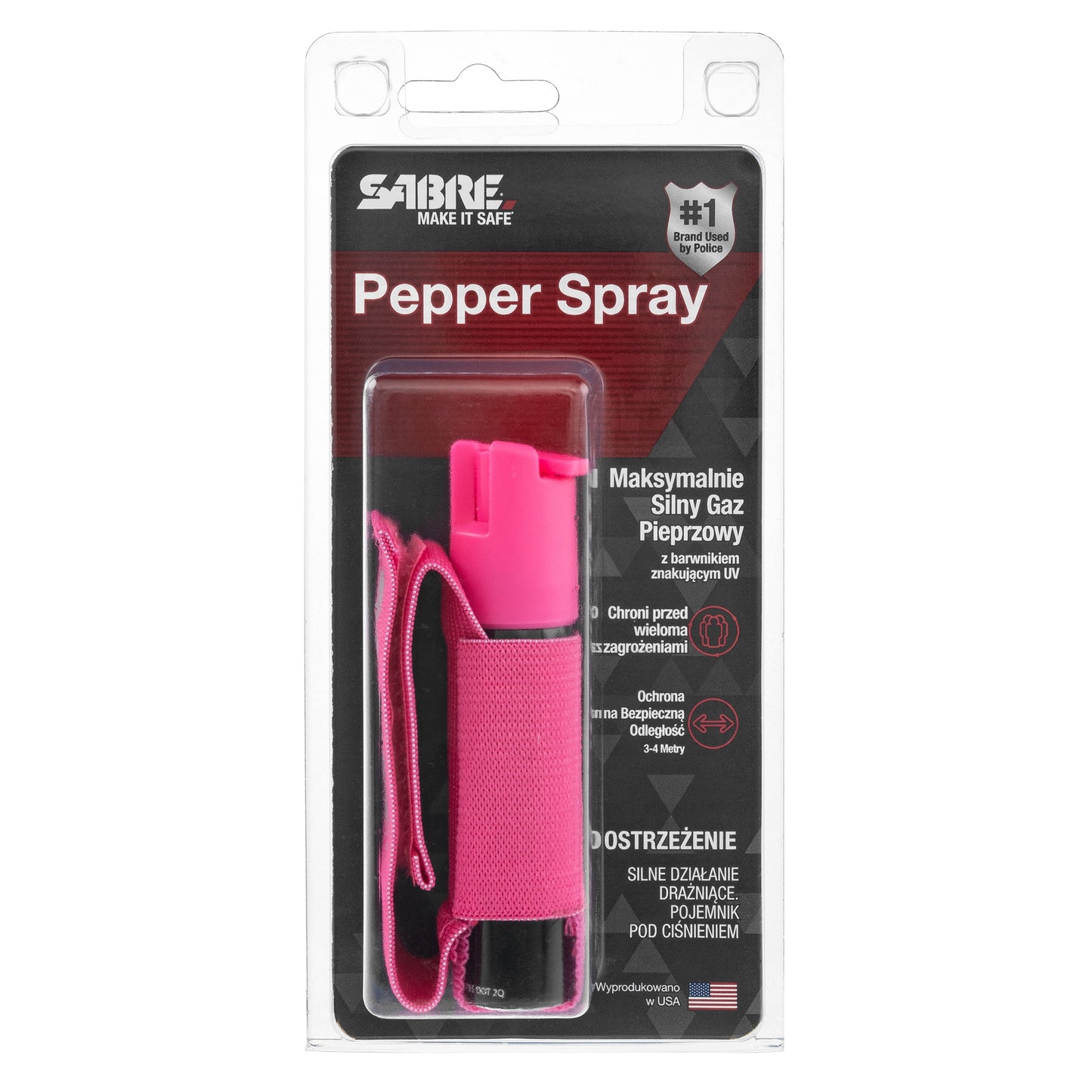 Gaz pieprzowy Sabre Red Jogger Pink 22 ml - żel