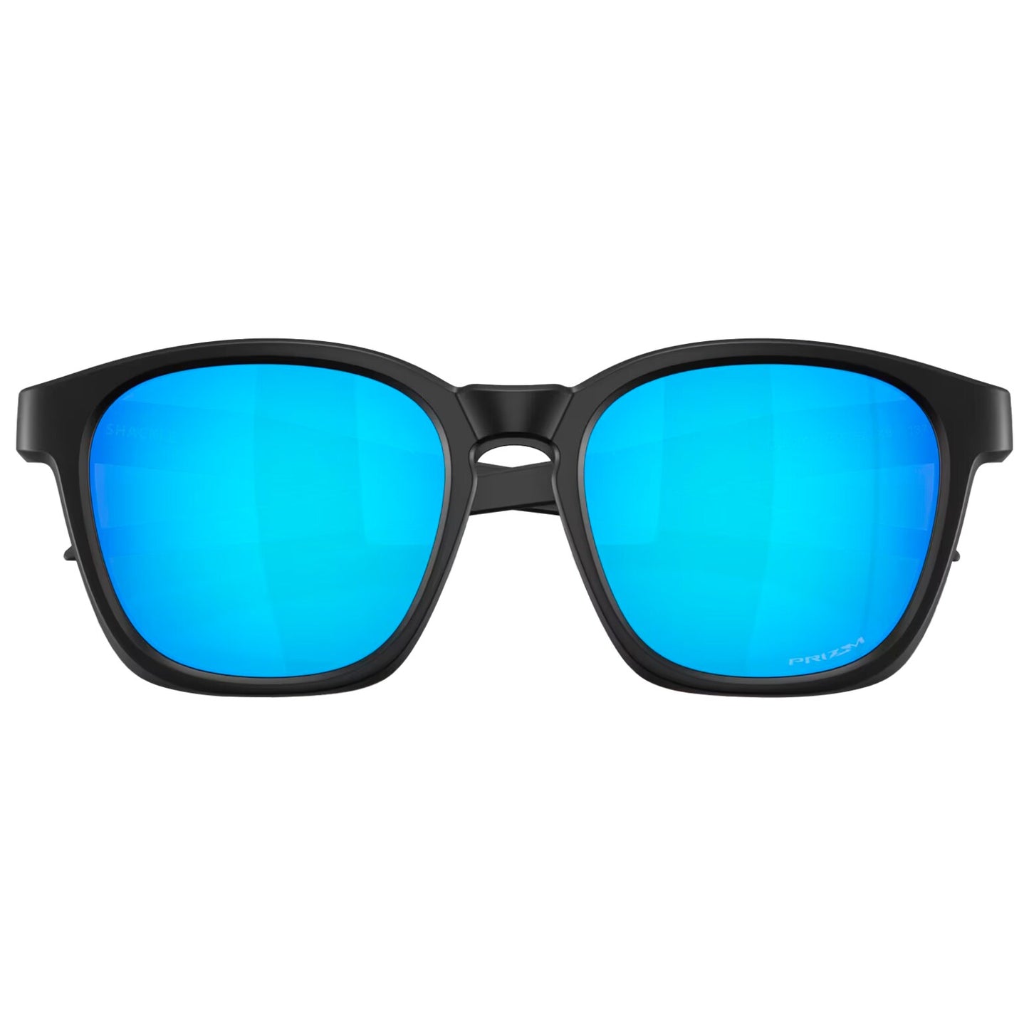 Okulary przeciwsłoneczne Oakley Shackle - Matte Black/Prizm Sapphire