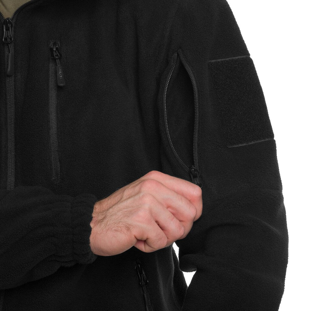 Polar Mil-Tec Cold Weather Fleece Jacket GEN.II - Black
