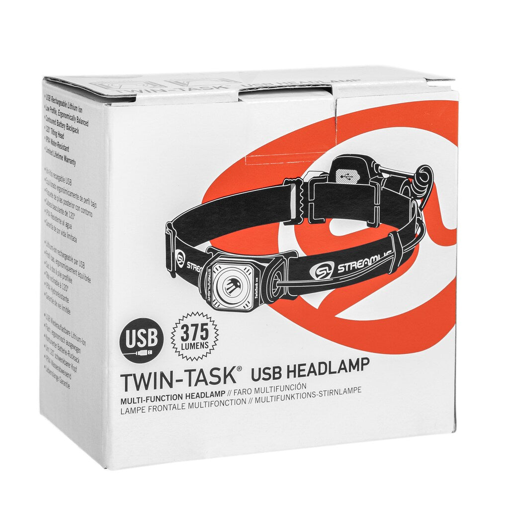 Latarka czołowa Streamlight Twin-Task USB - 375 lumenów