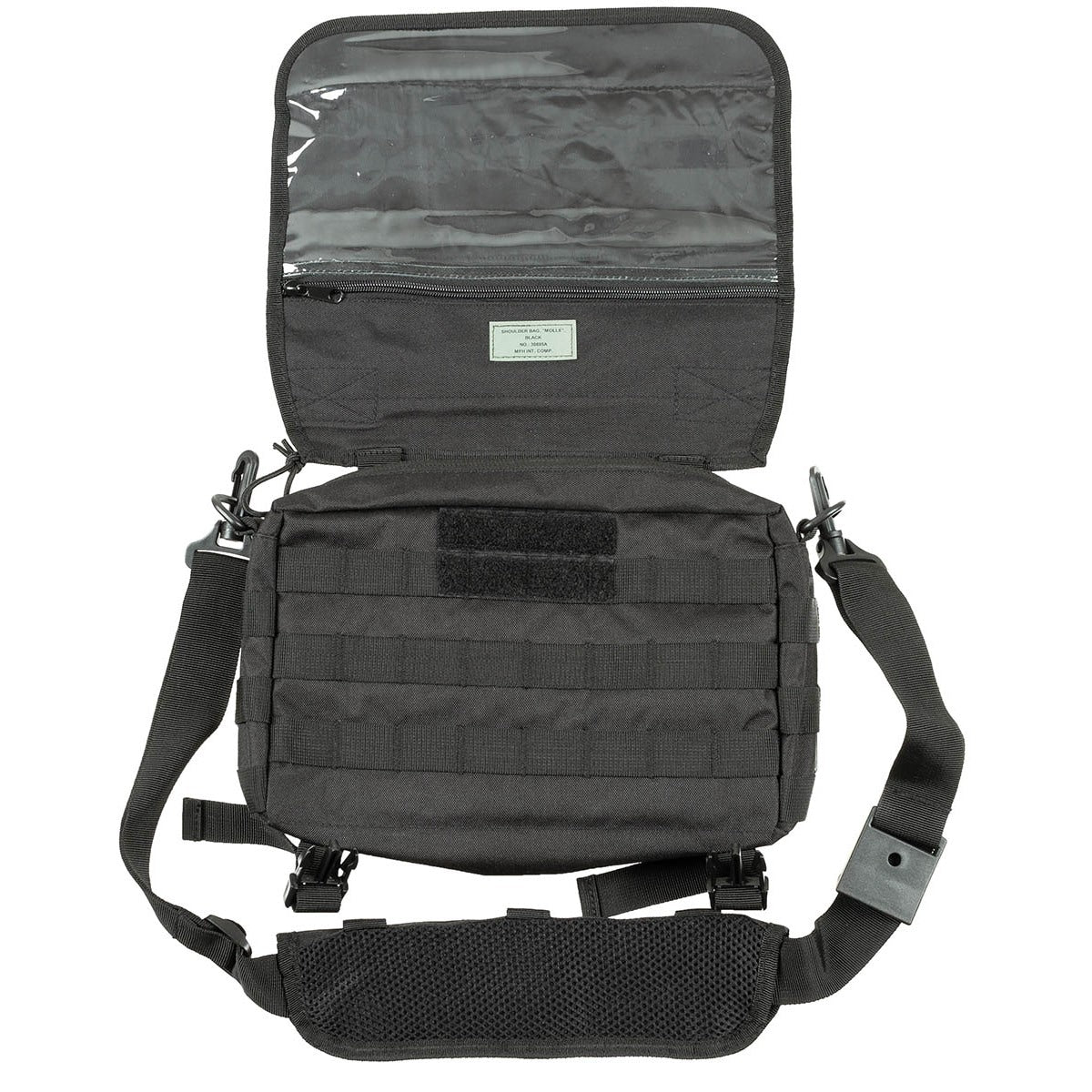 Torba na ramię MFH Shoulder Bag Molle 4 l - Black