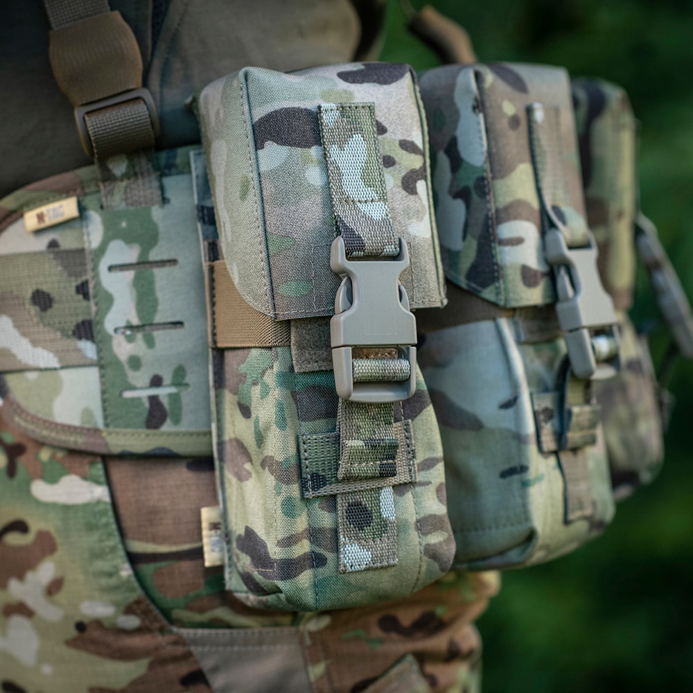 Ładownica Fastex M-Tac na 2 magazynki karabinowe - MultiCam