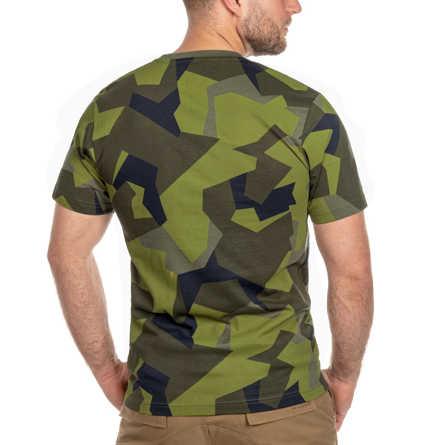 Koszulka T-shirt Brandit - Swedish Camo M90