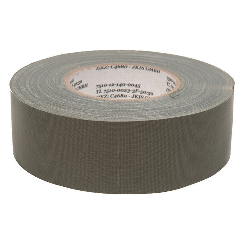 Taśma klejąca Mil-Tec German 75 mm x 50 m - olive