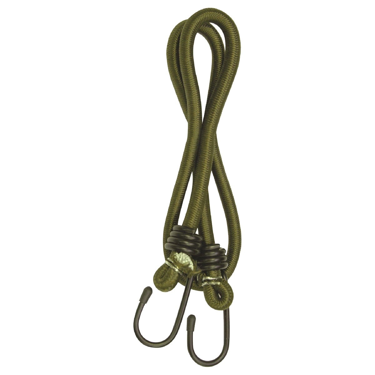 Linka bungee Highlander Outdoor 8 mm x 75 cm 2 szt. - Olive