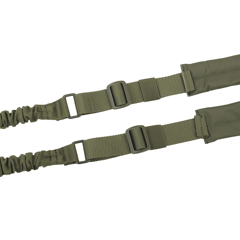 Zawieszenie taktyczne 2-punktowe 8Fields Bungee - olive drab