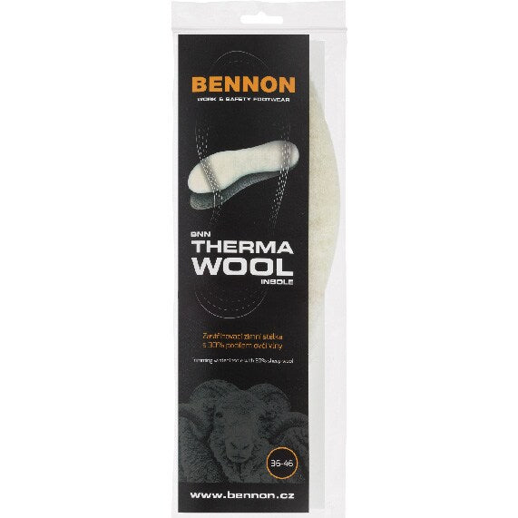 Wkładki do butów Bennon Therma Wool 36-46