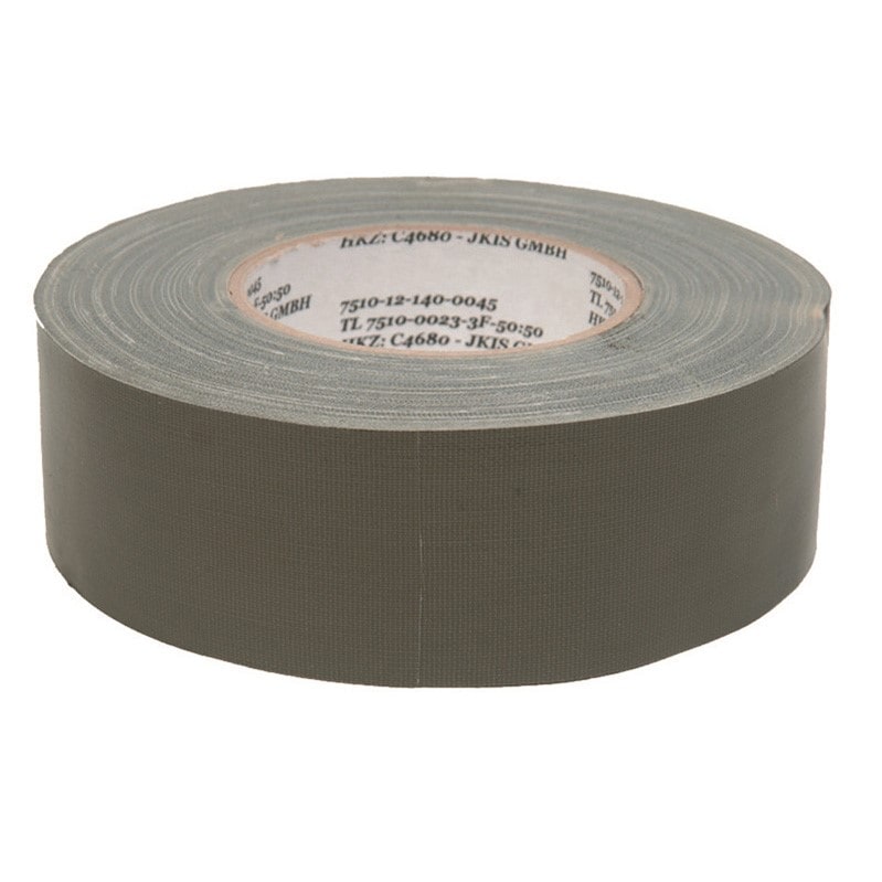 Taśma klejąca Mil-Tec German 50 mm x 50 m - olive