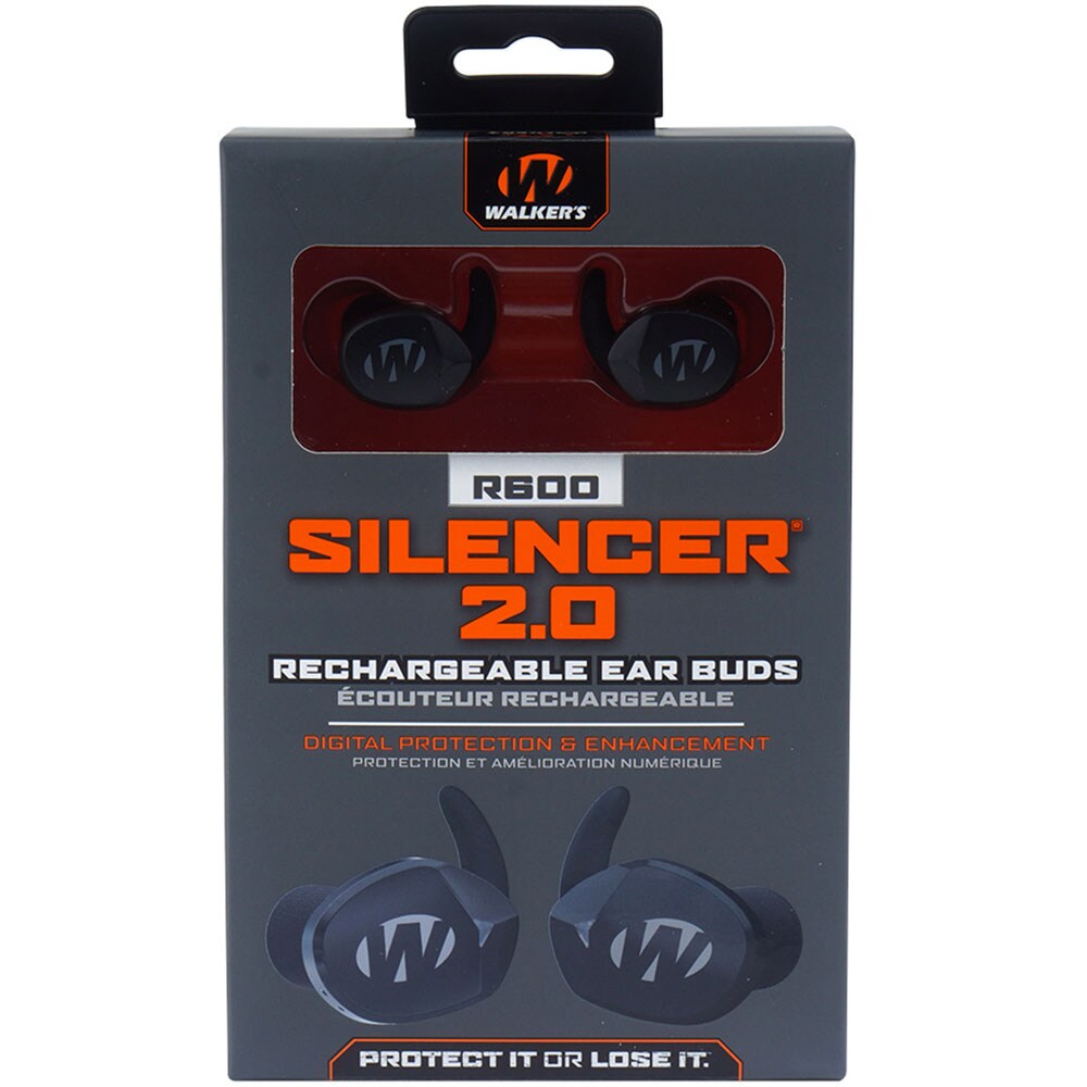Ochronniki słuchu aktywne Walker's Silencer 2.0 R600 - Black