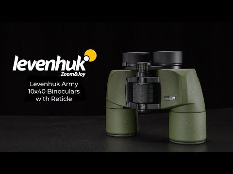 Lornetka Levenhuk Army 10x40 z siatką celowniczą