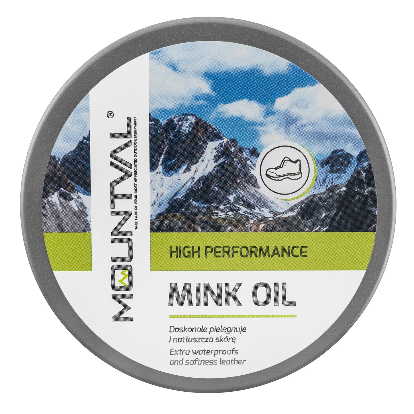 Pasta do butów Mountval Mink Oil 100 ml - Bezbarwna
