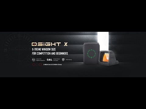 Kolimator Olight Osight X 3 MOA Red Dot & 32 MOA Circle