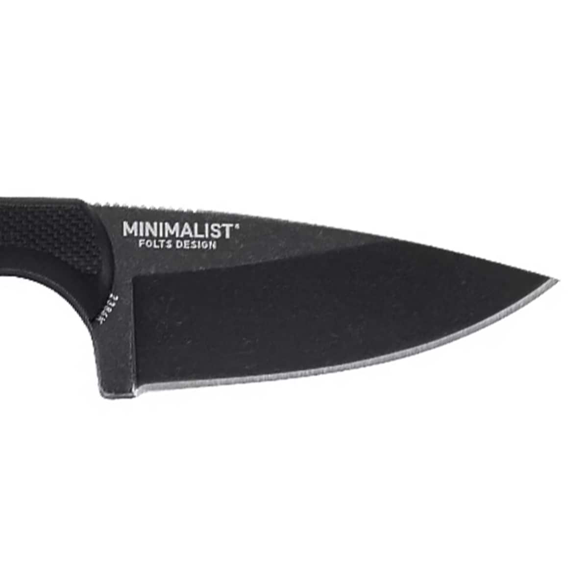 Nóż CRKT Minimalist Black Drop Point