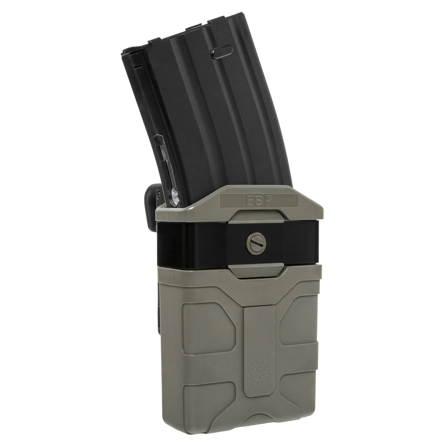 Ładownica obrotowa ESP z montażem UBC-08 na magazynek AR-15 - Olive Drab