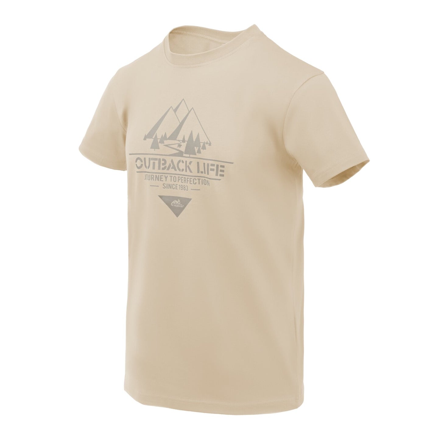 Koszulka T-Shirt Helikon Outback Life - Khaki
