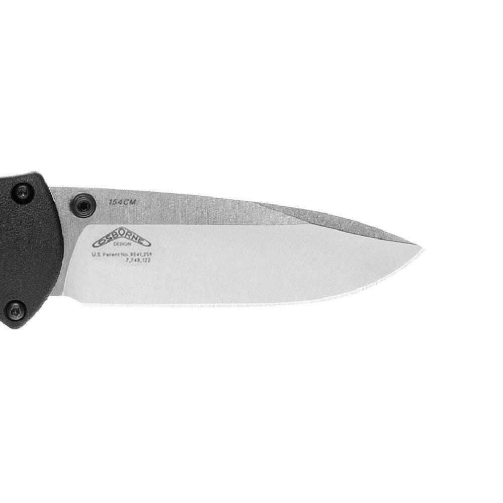 Nóż składany Benchmade Mini Barrage 154CM - Black Valox