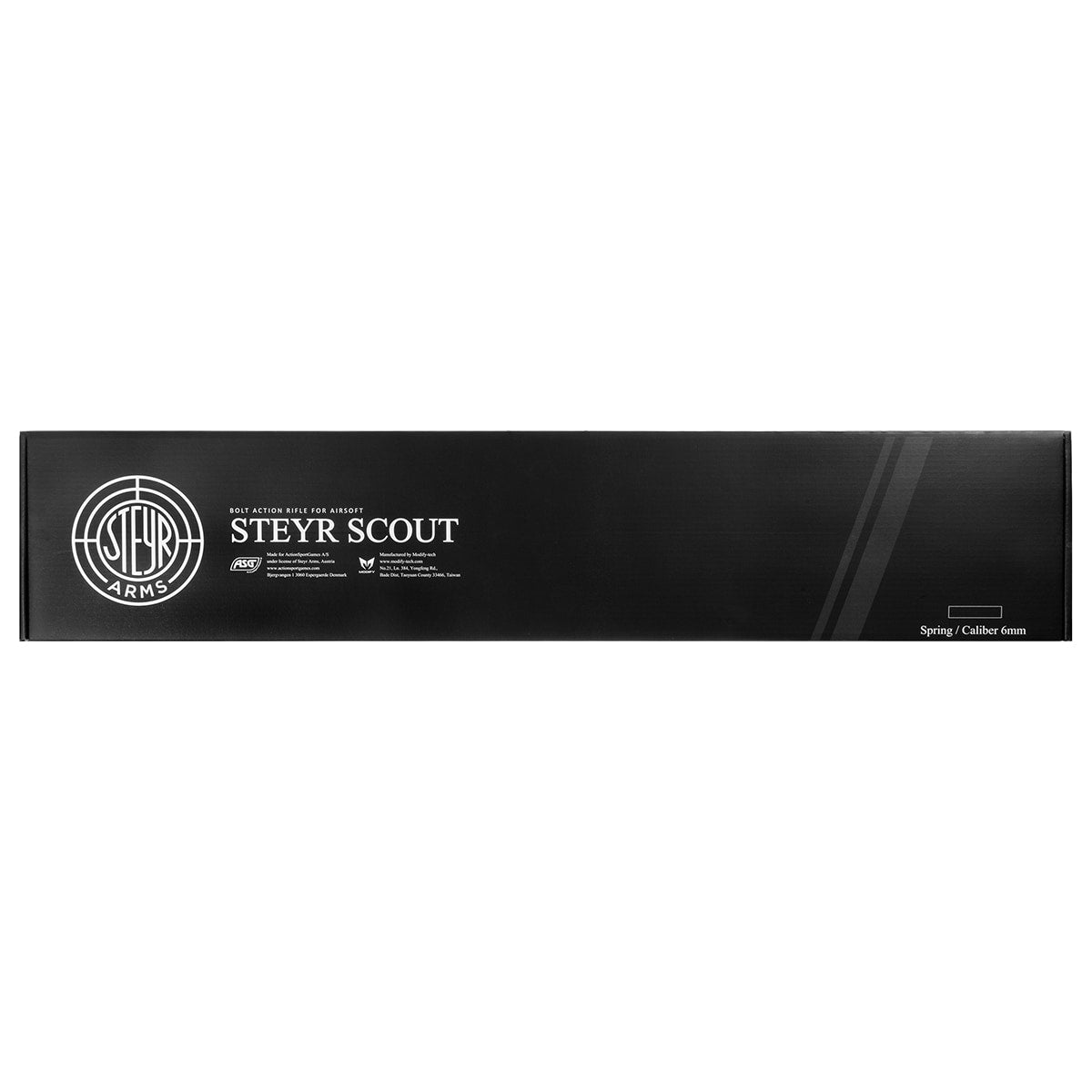 Karabin snajperski ASG Steyr Scout - szary