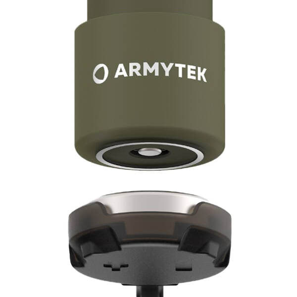 Latarka czołowa i kątowa Armytek Wizard C2 Pro Olive White - 2500 lumenów