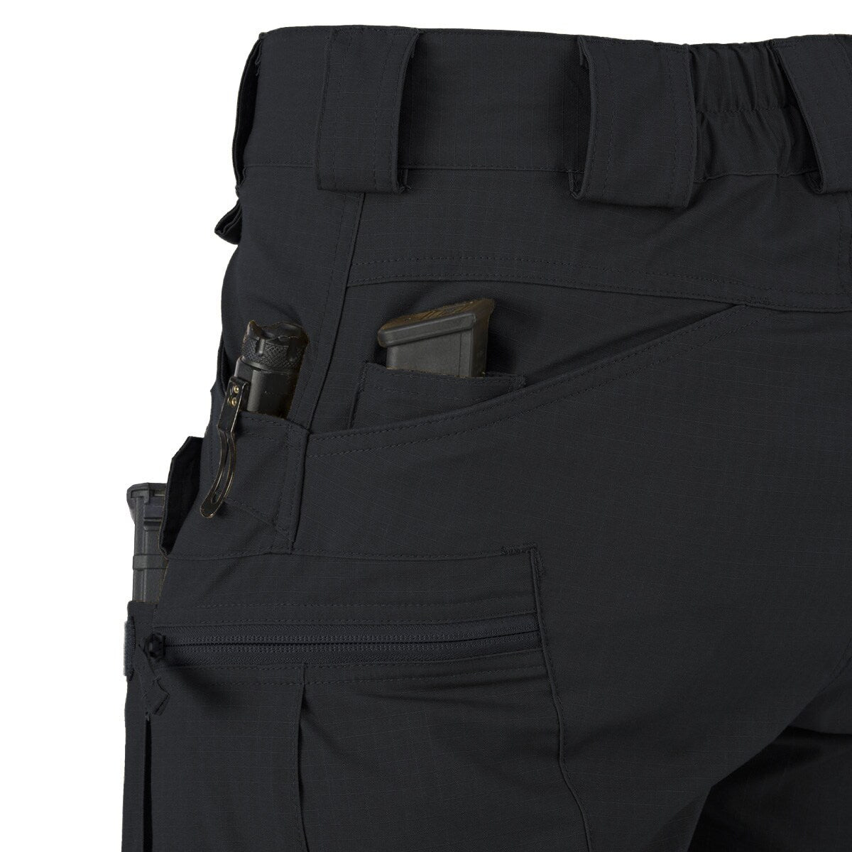 Szorty Helikon PoliCotton Rip-Stop UTS 6" - Black