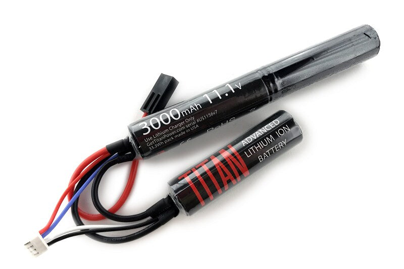 Akumulator ASG Titan Li-Ion 11,1V 3000 mAh dwudzielny Tamiya mała