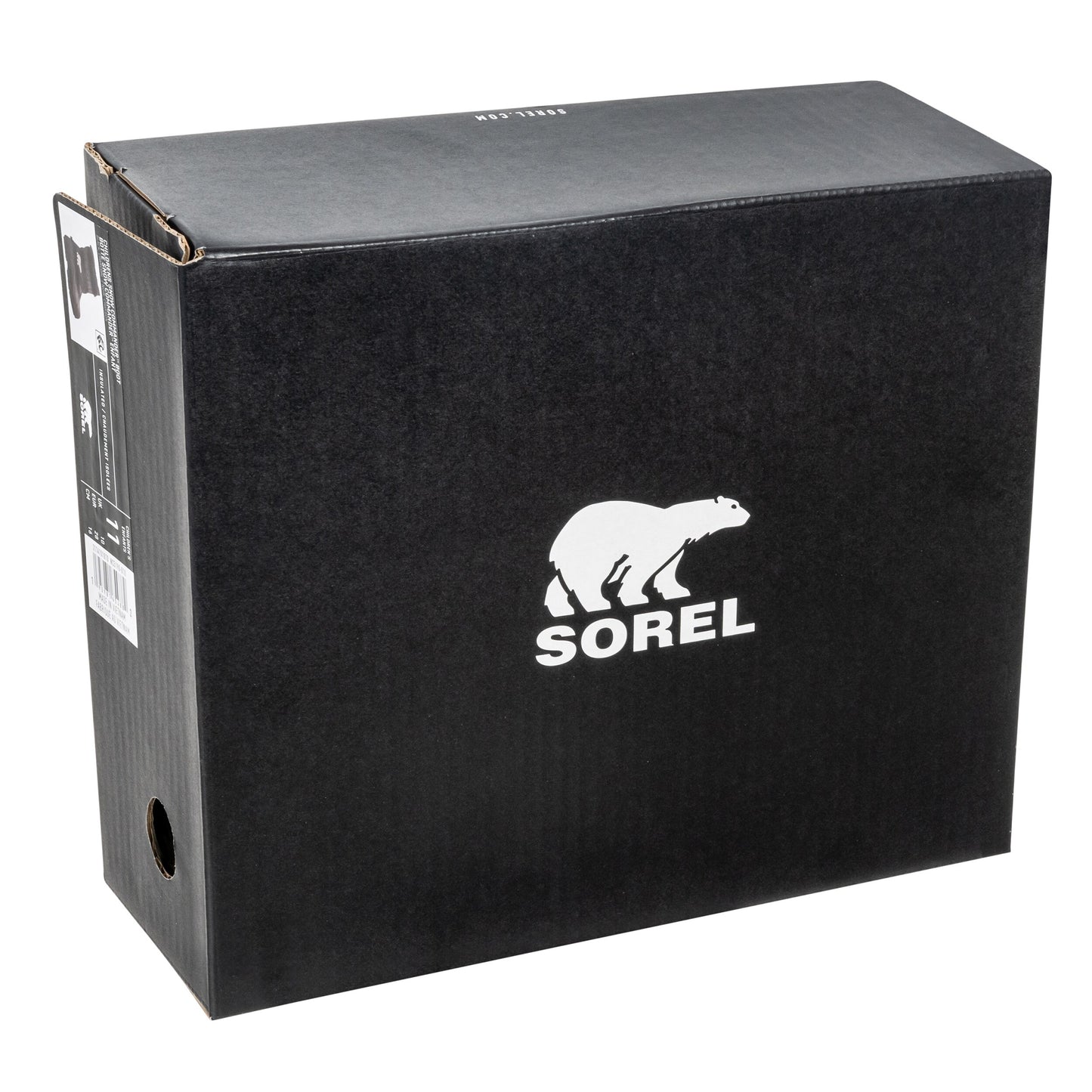 Buty śniegowce dziecięce Sorel Snow Commander Boot - Black/Charcoal