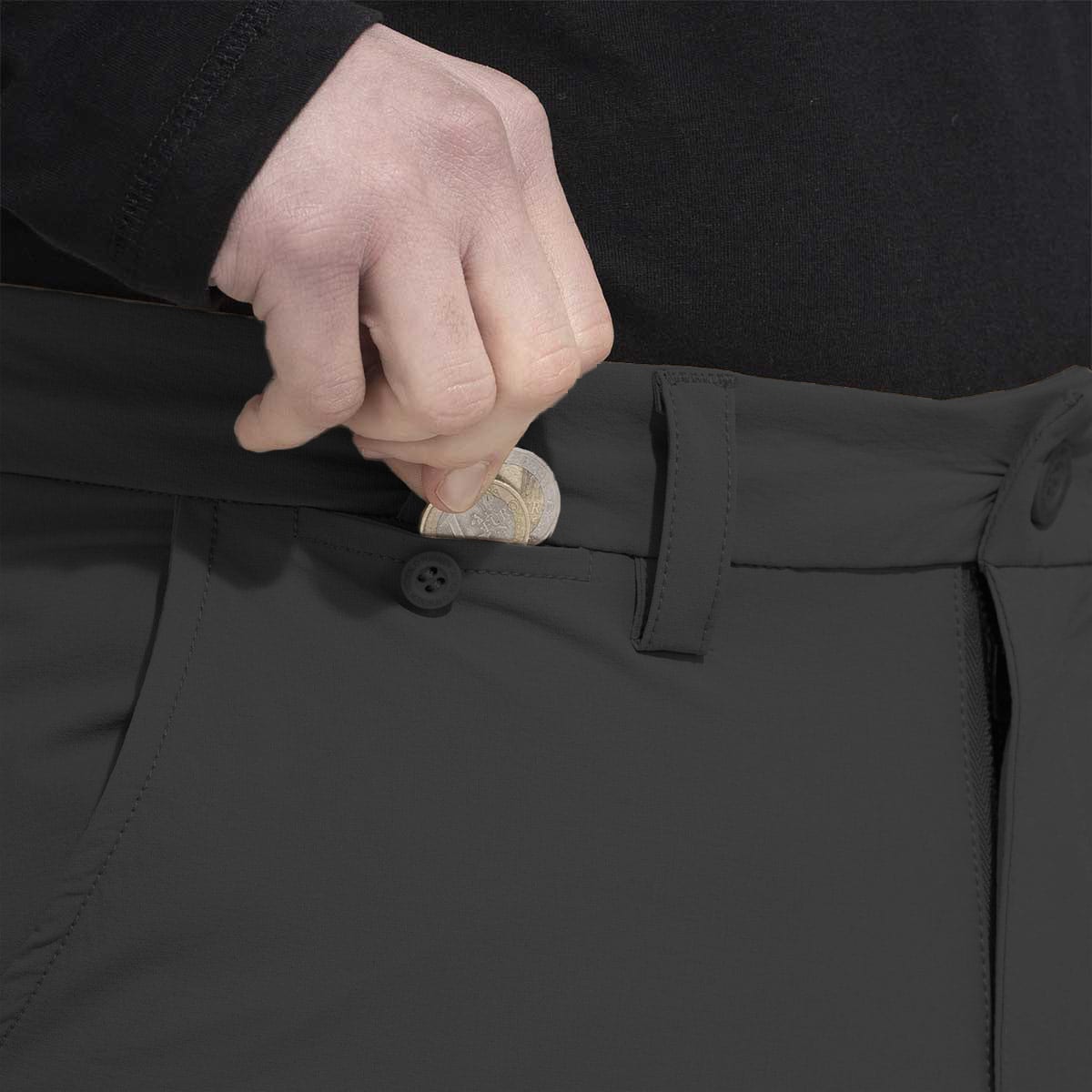 Spodnie Pentagon Allure Chino - Black - impregnowane